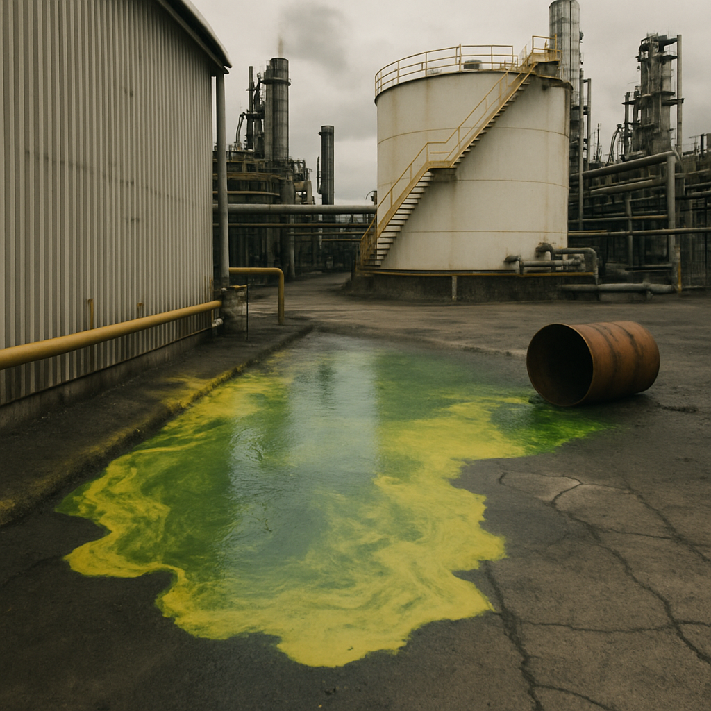 Chemical spill